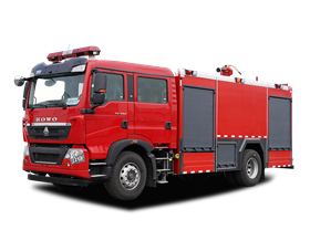 【漢成牌】重汽豪沃8噸水罐消防車